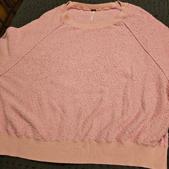 FREE PEOPLE SWEATSHIRT LARGE - Picture 1 of 7